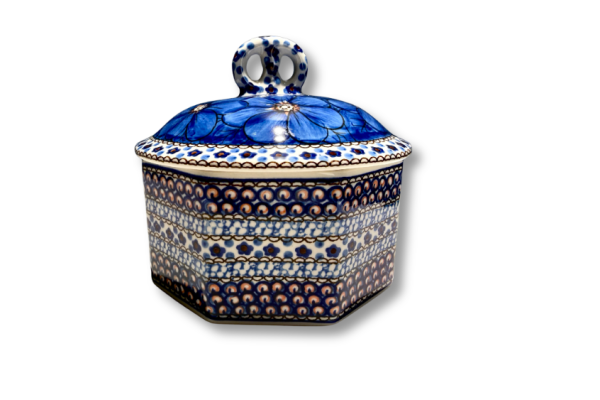 064 Bunzlau Koek & Snoeppot U408 Koek- en Snoeppot